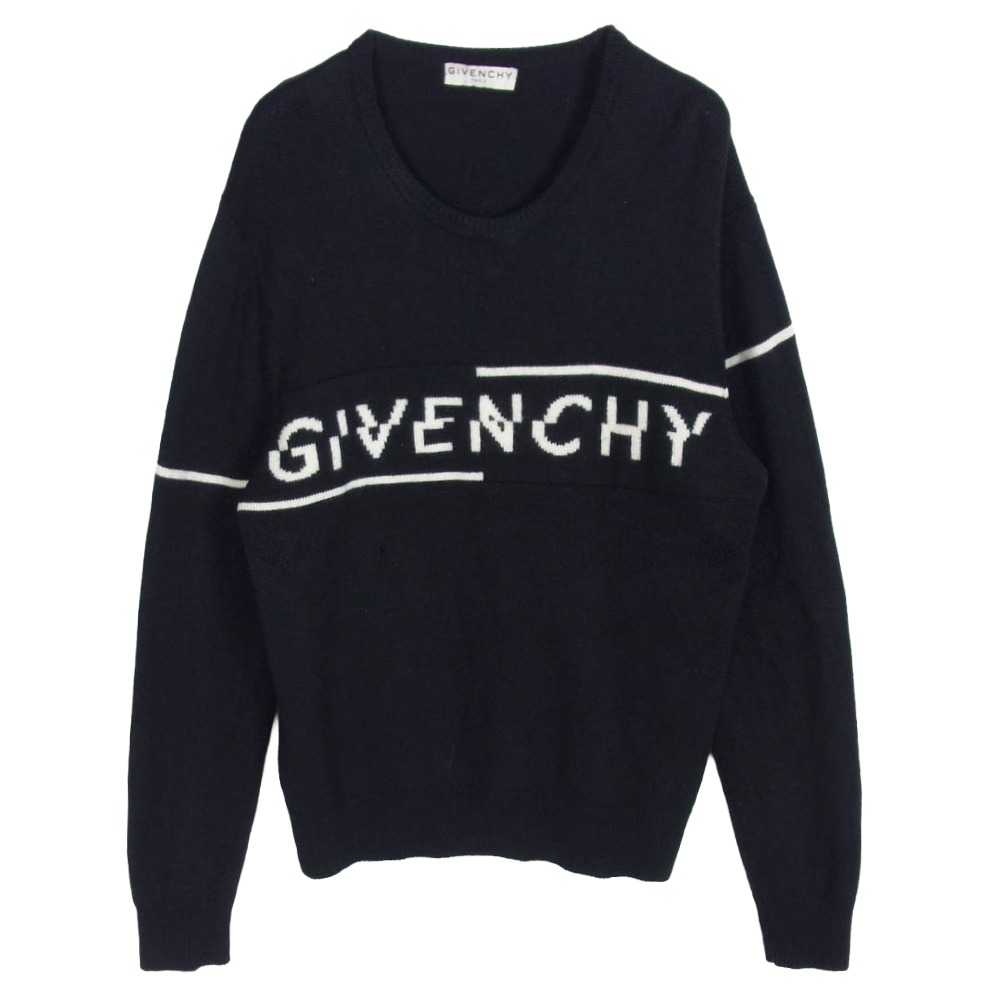 楽天市場】【中古】ジバンシィ GIVENCHY リバースロゴ ニット セーター