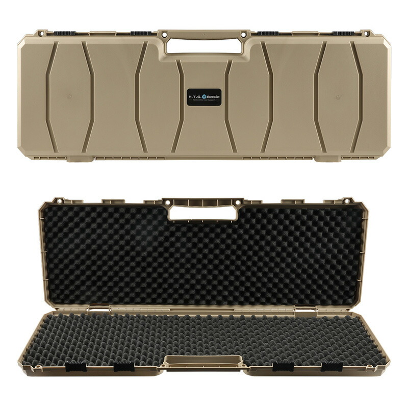 楽天市場】HTGベーシック ハードガンケース ライフルケース エアガン