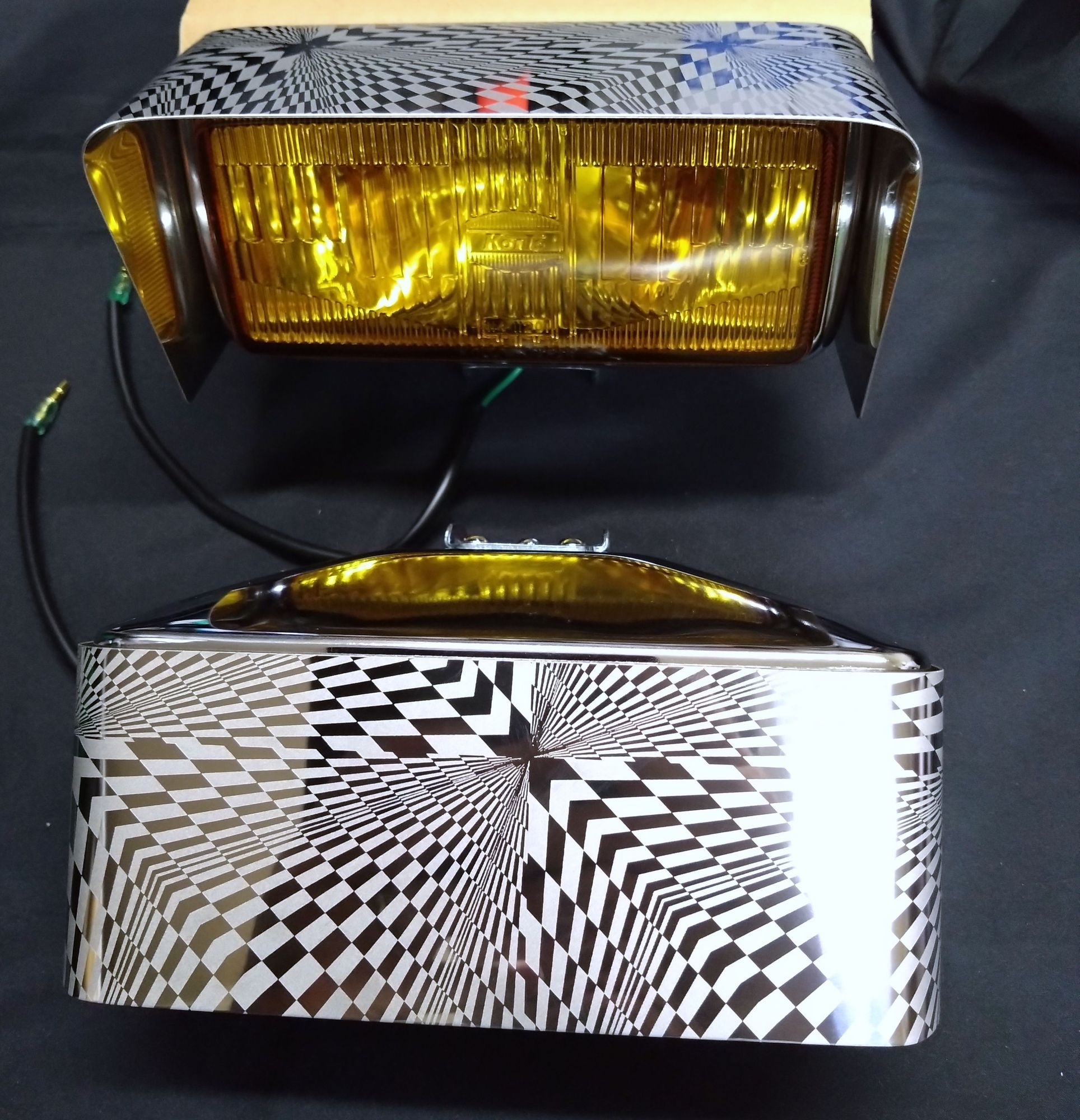 楽天市場】レトロアイテム KOITO製 角フォグランプ ウロコ