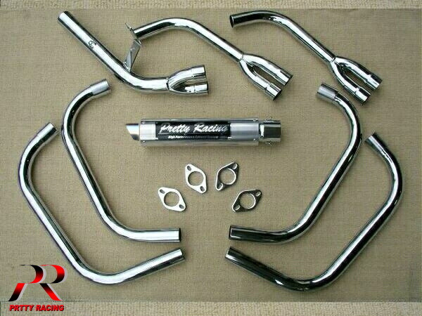 楽天市場】HONDA CBX400F/550F 分割式 42.7π (改タイプ2) PRETTY管