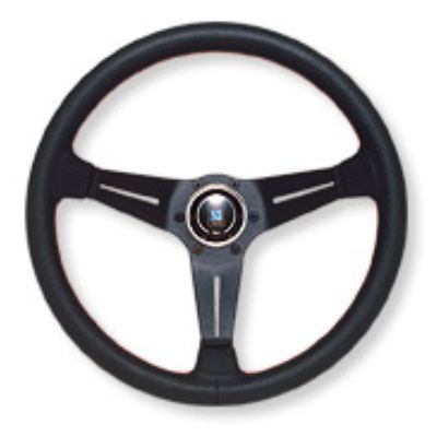 楽天市場】NARDI ナルディ N754 スウェード&ブラックスポーク ディープ