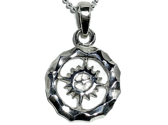 楽天市場】K18太陽 シルバーペンダントトップ メタルトップ シルバー