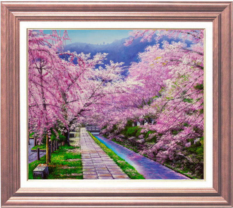 楽天市場】北川照生『安曇野の山郷』油絵・油彩画 SМ(サムホール