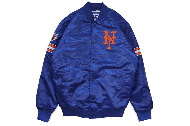 楽天市場】STARTER NEW YORK METS SATIN VARSITY JACKET (LS85A664