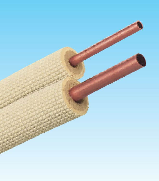 楽天市場】オーケー器材 2分3分 ペアコイル 20M K-HP23E 冷媒管 ペア