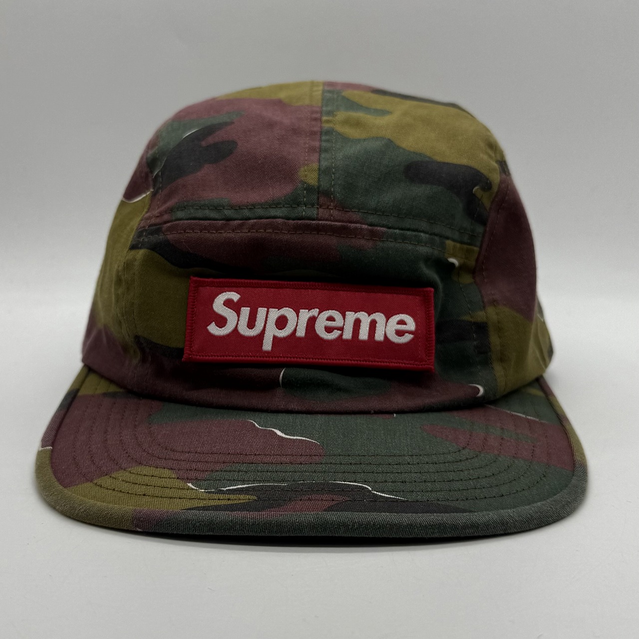 楽天市場】【Supreme Military Camp Cap Jigsaw Camo 18ss