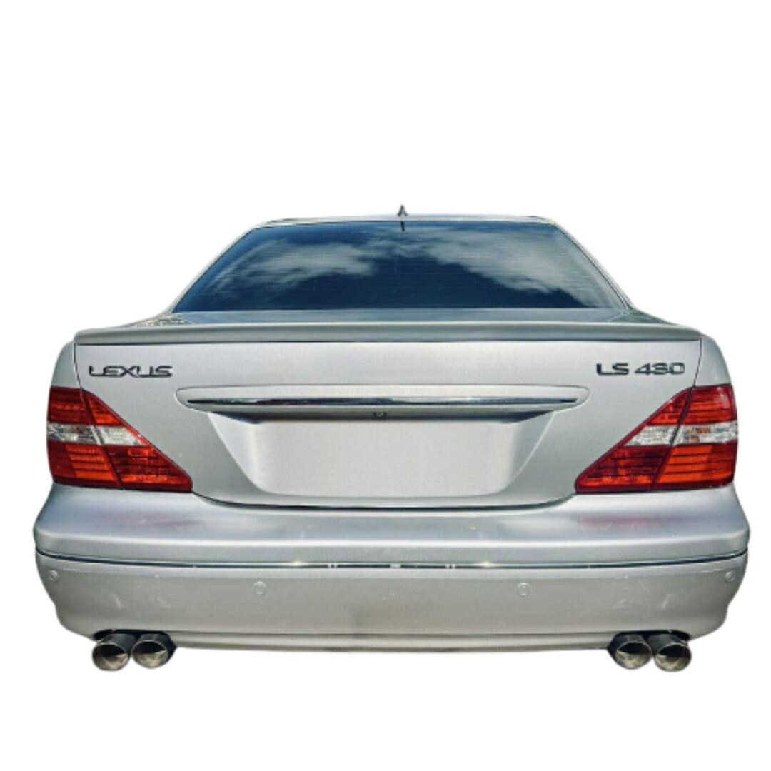 楽天市場】30系 後期 セルシオ トランクスポイラー リアウイング 富士