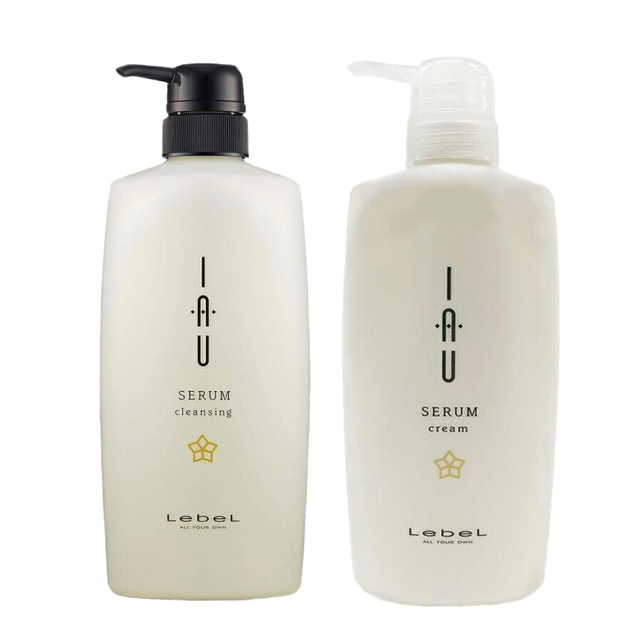 楽天市場】ルベル イオ セラム クレンジング + クリーム 各600mlセット