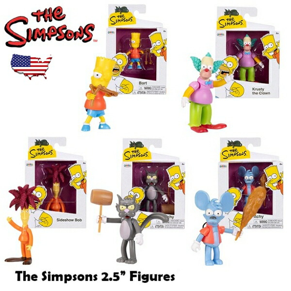 楽天市場】◎【シンプソンズ/Simpsons】 PVCフィギュア6種セット