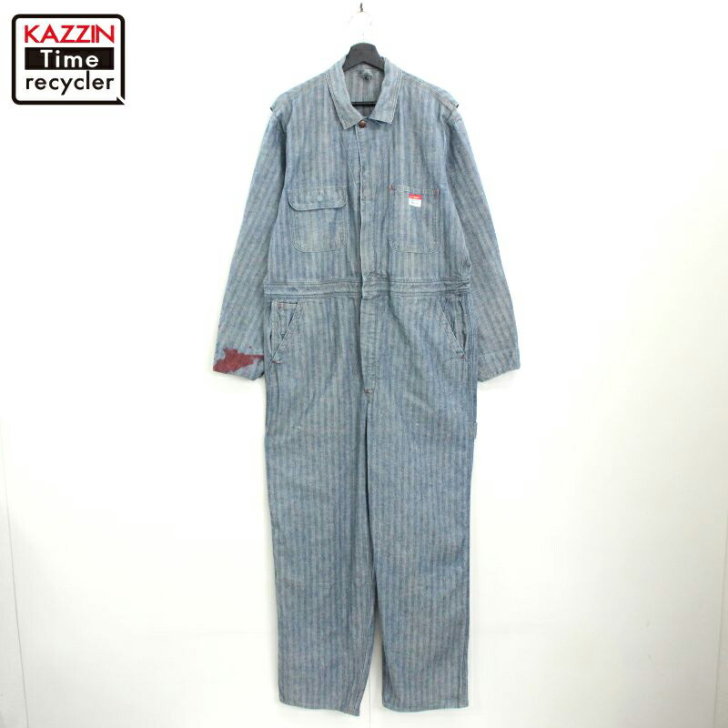 楽天市場】古着 BIG MAC ビッグマック 50s ヘリンボーン 長袖 つなぎ