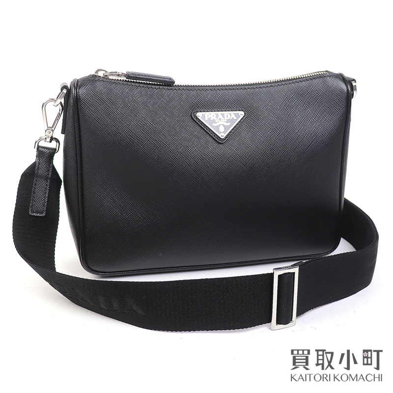 楽天市場】【SUNREV】 プラダ PRADA Re-Nylon サフィアーノレザー