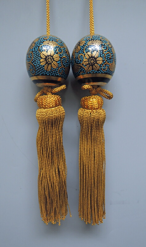 楽天市場】【九谷焼の風鎮・金花詰 】k5-1522/k6-1468 即日発送[掛軸