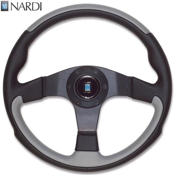 楽天市場】NARDI ナルディ N830 4メタル ブラックレザー POLスポーク
