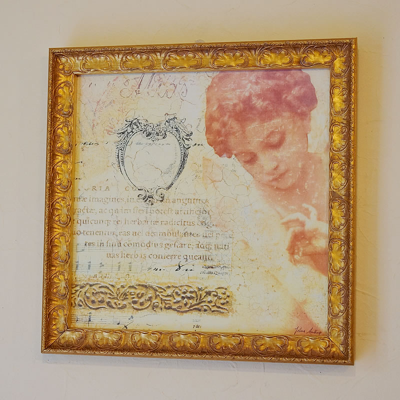 楽天市場】【スーパーセール期間限定価格】 イタリア製 天使 額絵