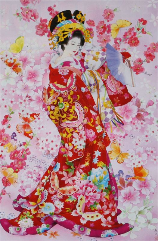 楽天市場】1000ピースジグソーパズル 宝珠の舞（春代） 《廃番商品