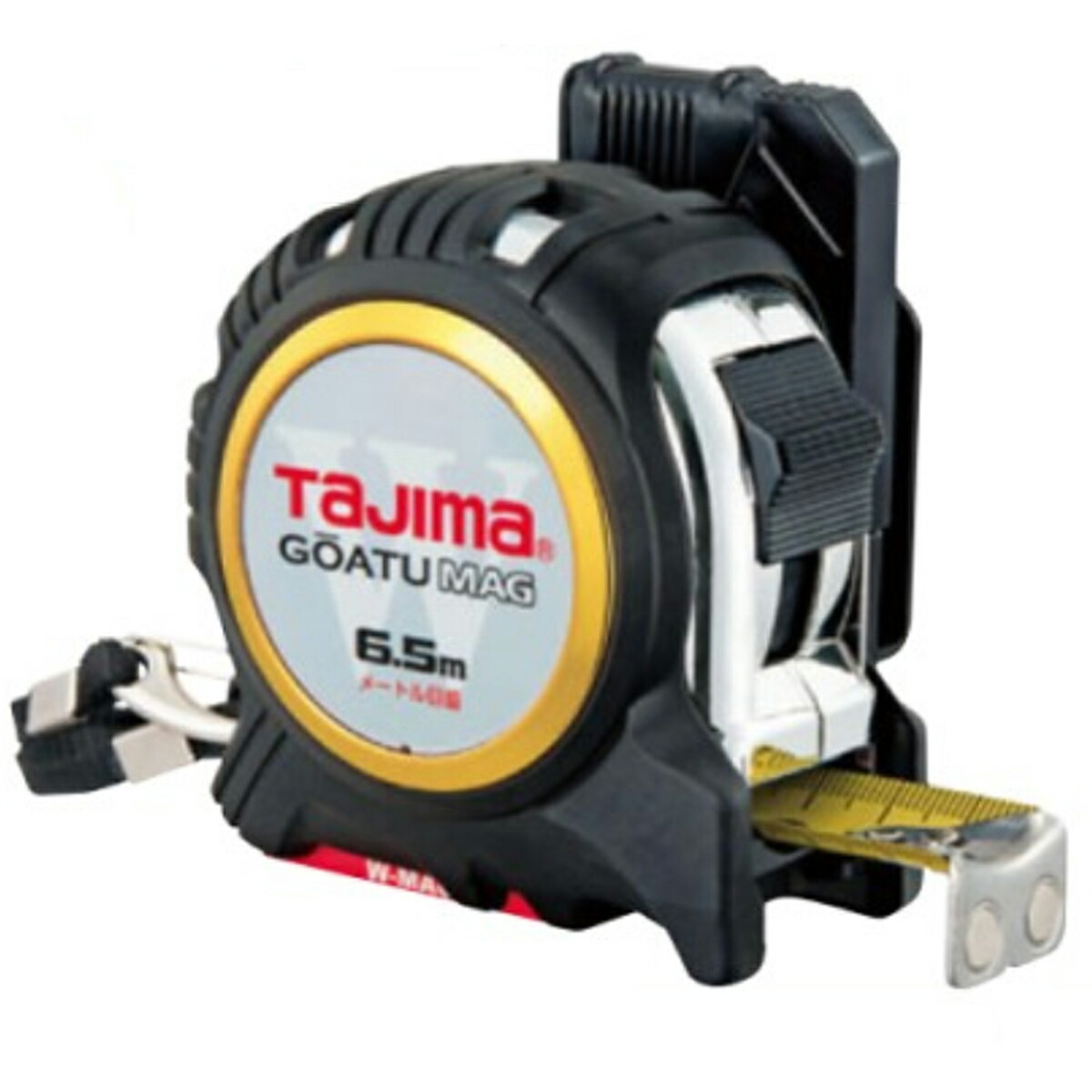 楽天市場】タジマ コンベックス 剛厚セフGロック ダブルマグ25 6.5m