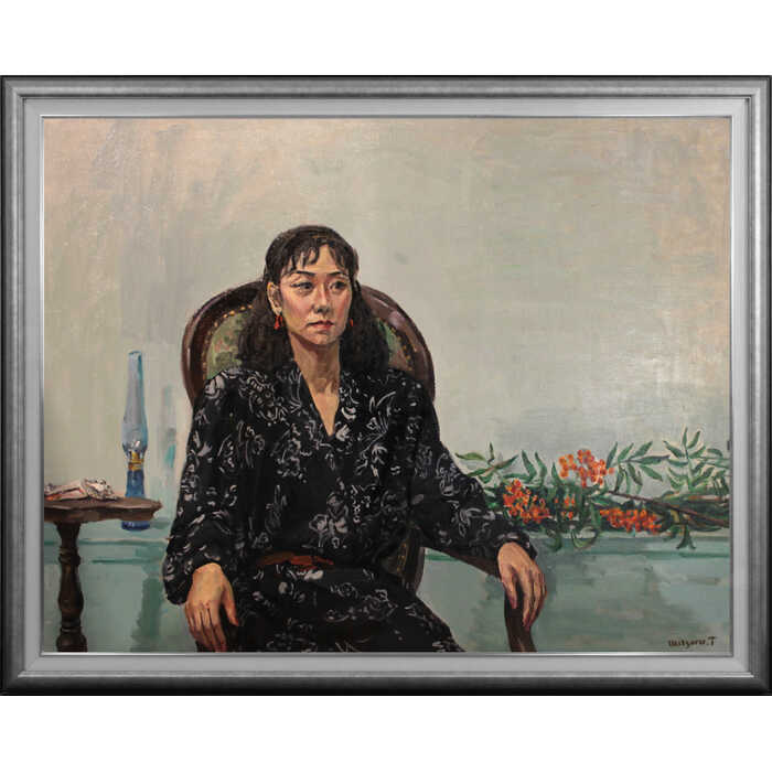 楽天市場】絵画 直木昭 油絵・油彩画 『パリの屋根』 空 街 風景 外国