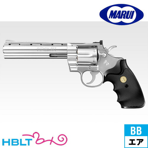 楽天市場】東京マルイ コルト パイソン .357mag. 4インチ HOP シルバー