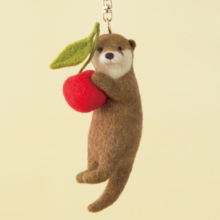 楽天市場】スターターセット付き サクランボを持ったカワウソの