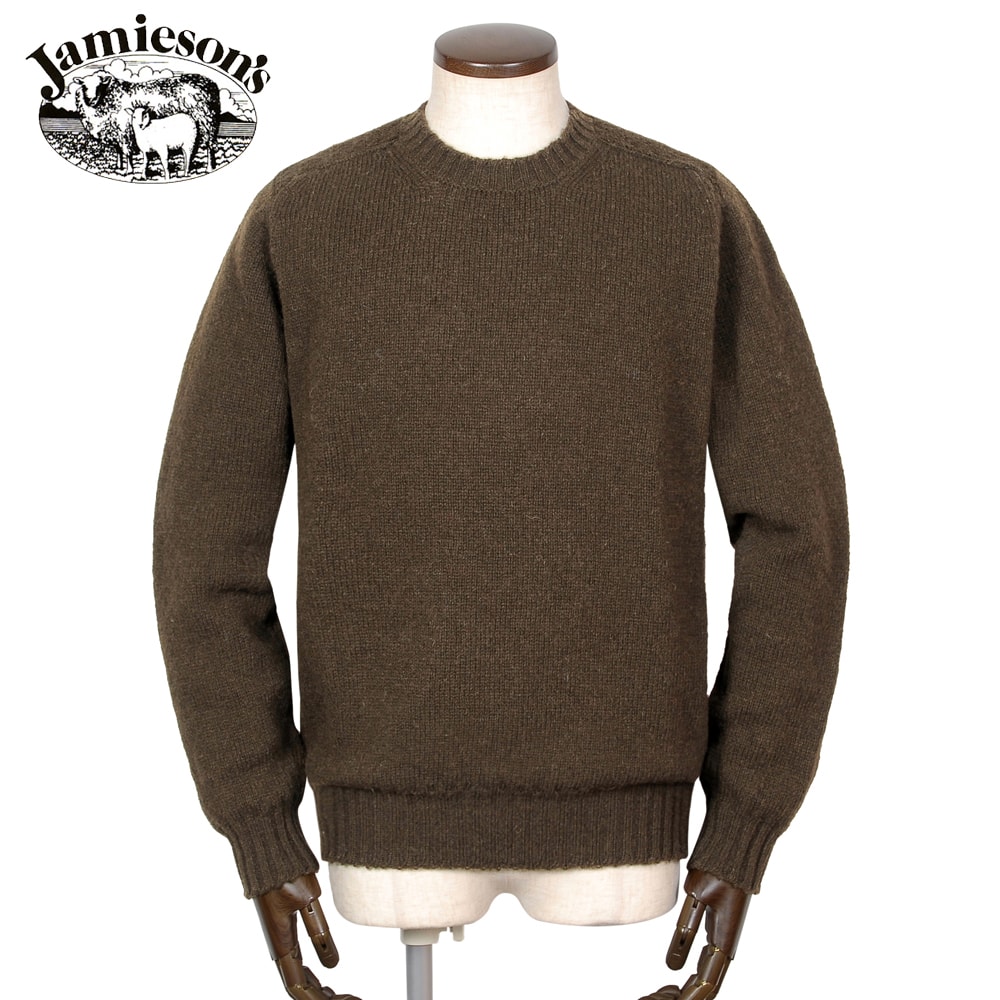 楽天市場】ジャミーソンズ Jamieson's ／ シェトランドウールクルー