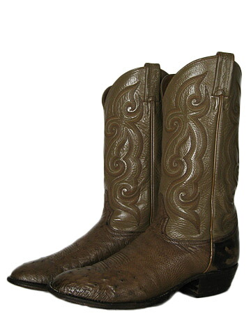 楽天市場】【中古】 アメリカ製 Justin オーストリッチ 本革