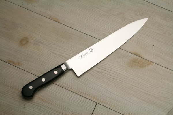 楽天市場】【ミソノ モリブデン鋼】【512】牛刀包丁 210mm 實光包丁(堺