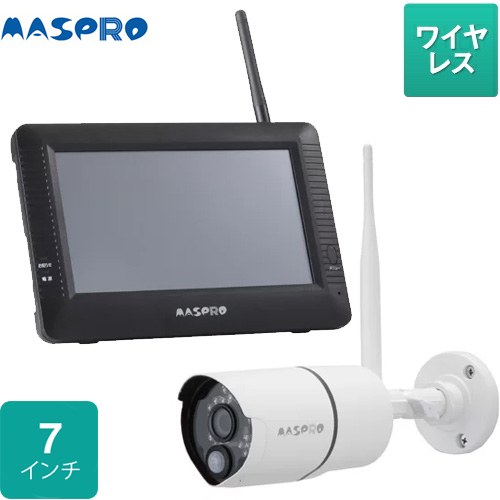 楽天市場】[WC3A10ML] マスプロ 防犯カメラ モニター＆カメラセット