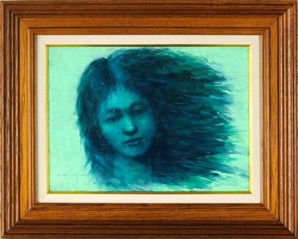 楽天市場】奈知安太郎 「花」 油彩4号 : 小野画廊