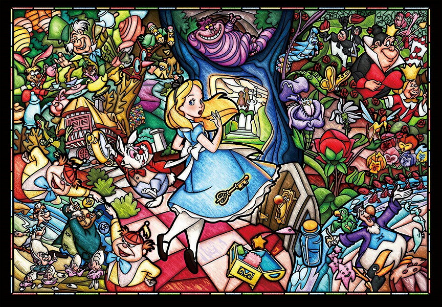 楽天市場】ジグソーパズル ふしぎの国のアリス ストーリーステンド