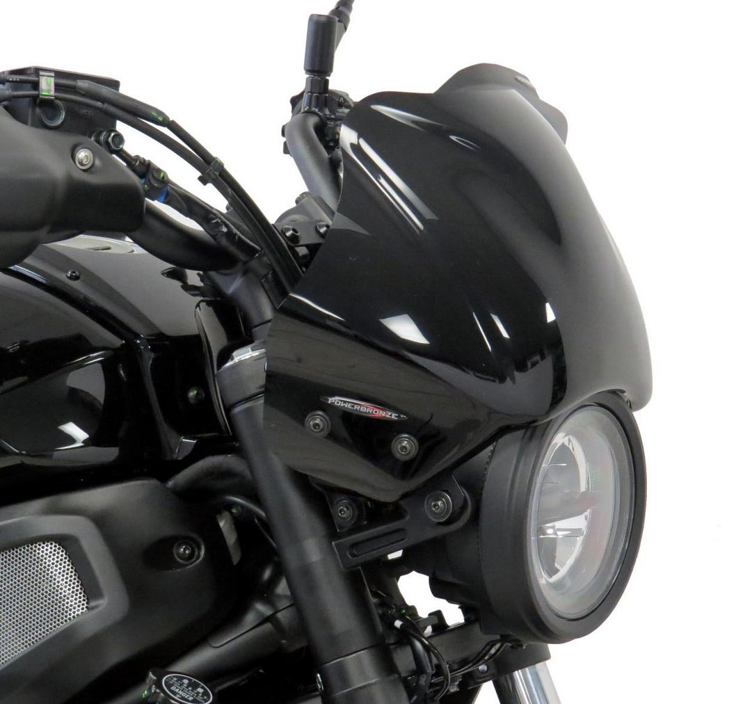 楽天市場】XSR700 2022〜 スクリーン クラシックS3 ブラック Dart