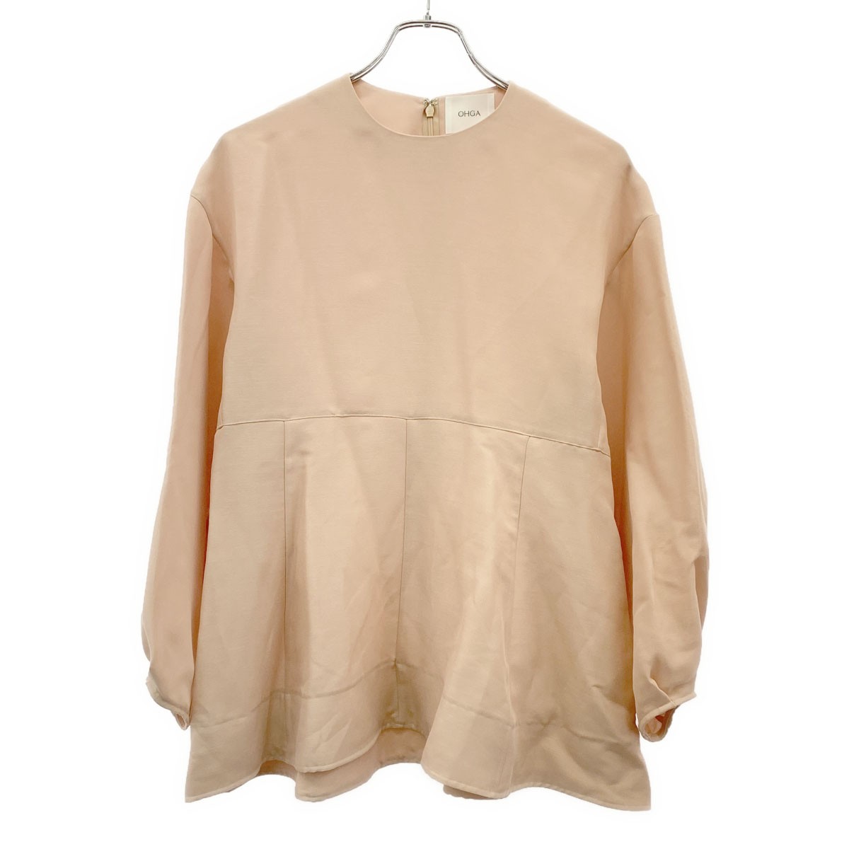 楽天市場】OHGA フラワージャガードブラウス ブラック F '23年 A1