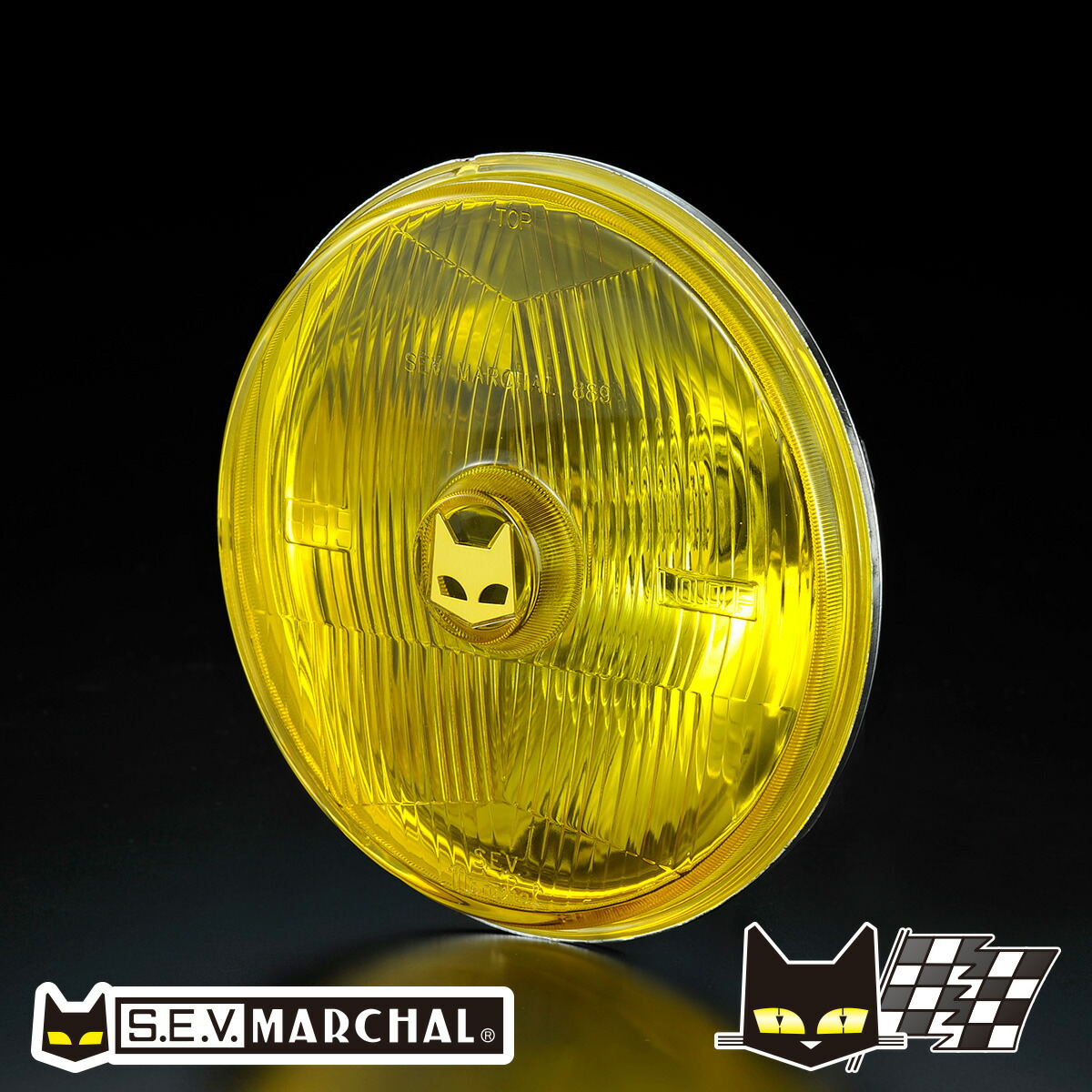 楽天市場】MARCHAL マーシャル ヘッドライト 722・702ヘッドランプ 4輪