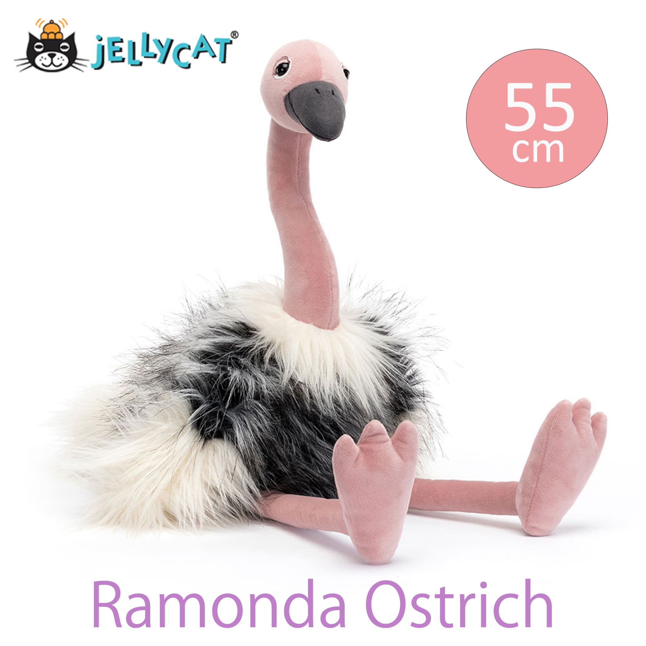 楽天市場】jellycat ジェリーキャット ダチョウ オーストリッチ 鳥