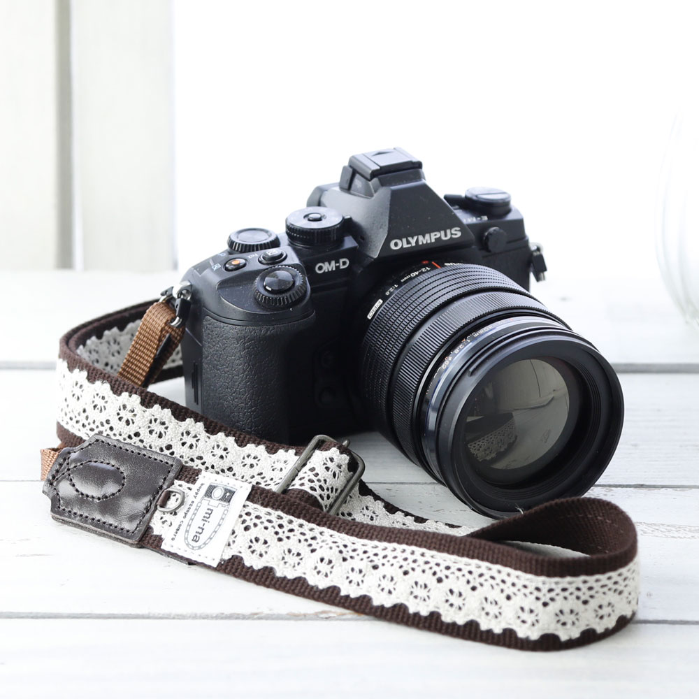 楽天市場】カメラストラップ 一眼レフ かわいい おしゃれ mi-na ミーナ