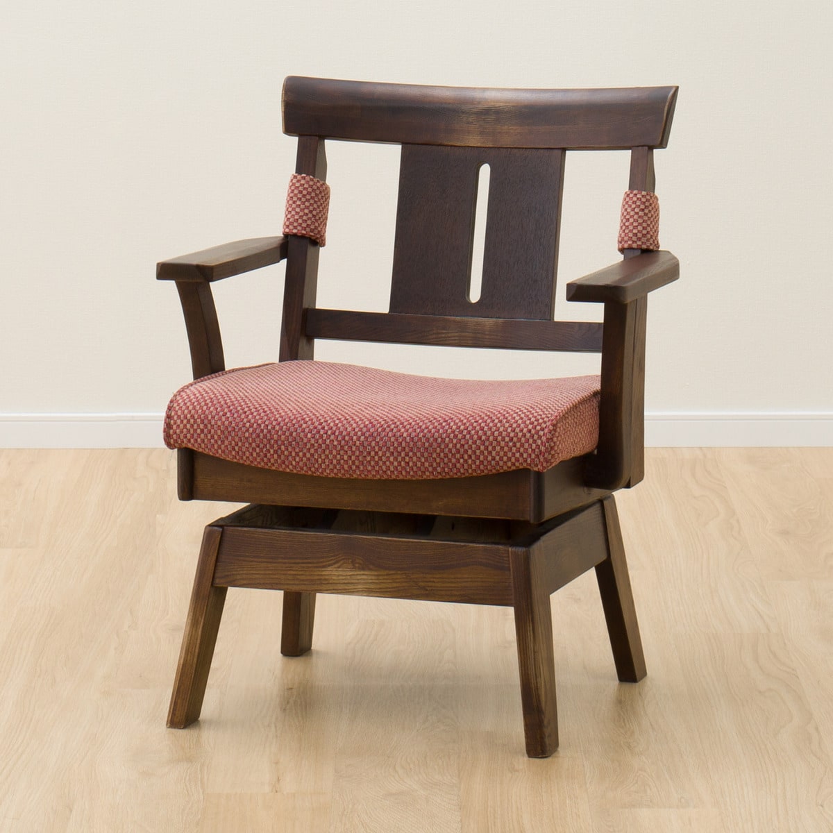 楽天市場】[幅64cm] 天然木和風ダイニングチェア (ヤマト2 DBR