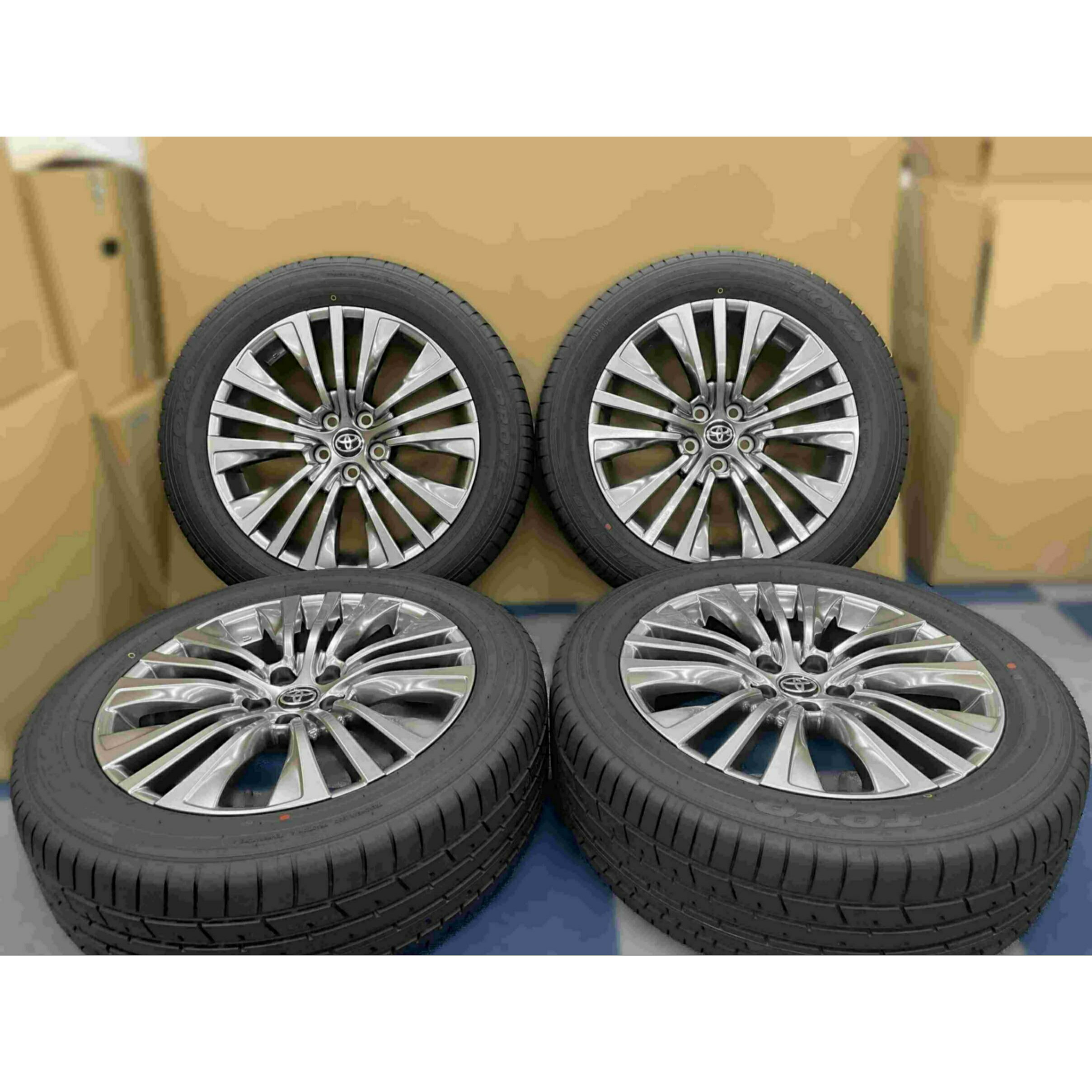 楽天市場】トヨタ 80系 新型ハリアー 19インチ 純正アルミホイール 4本