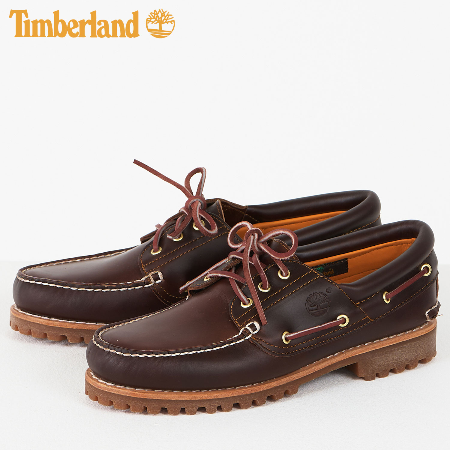 楽天市場】TIMBERLAND 3EYE CLASSIC LUG Burgandy/bur 50009