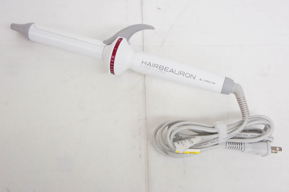 楽天市場】HAIRBEAURON（ヘアー ビューロン コテ）34mm L-type【ヘア