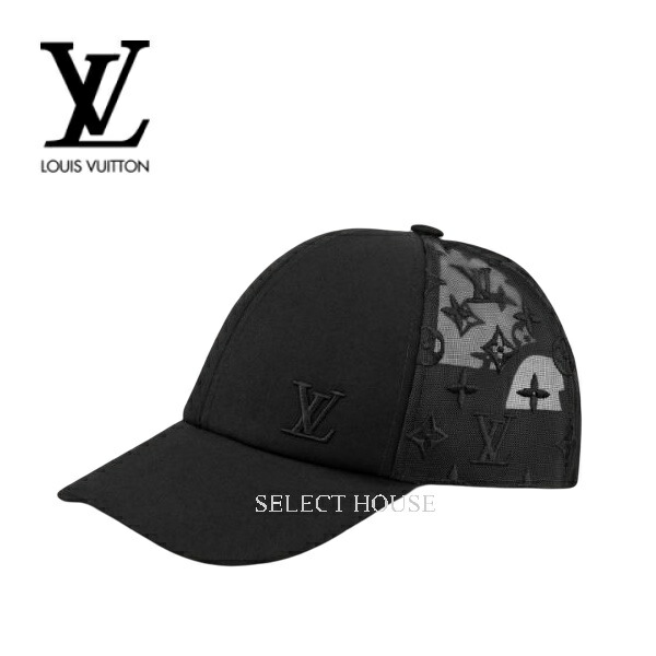 楽天市場】LOUIS VUITTON ルイヴィトンレザーキャップ つば付き帽子