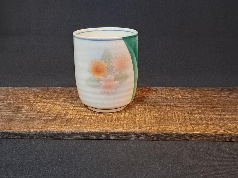 楽天市場】九谷焼：染付色絵竹文湯呑・須田菁華《湯呑》 : 和食器の