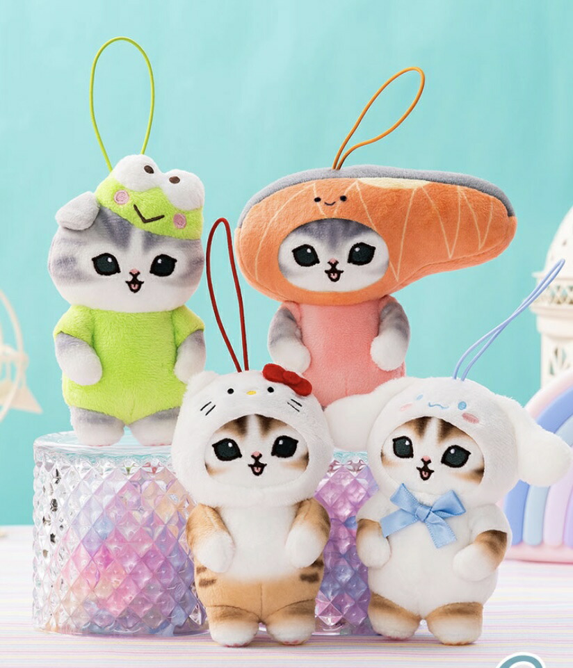 楽天市場】【桃まん】mofusand にゃんこ肉まんマスコット 約12センチ