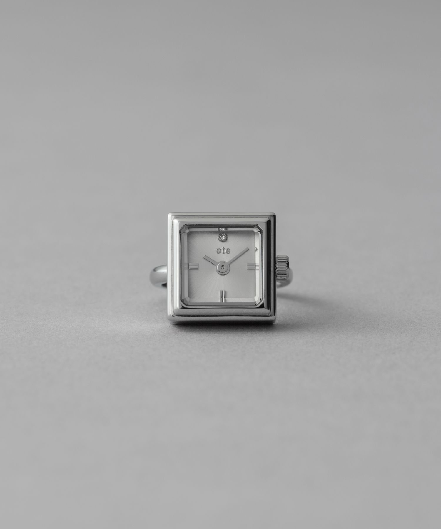 楽天市場】スクエア リングウォッチ ete エテ アクセサリー・腕時計