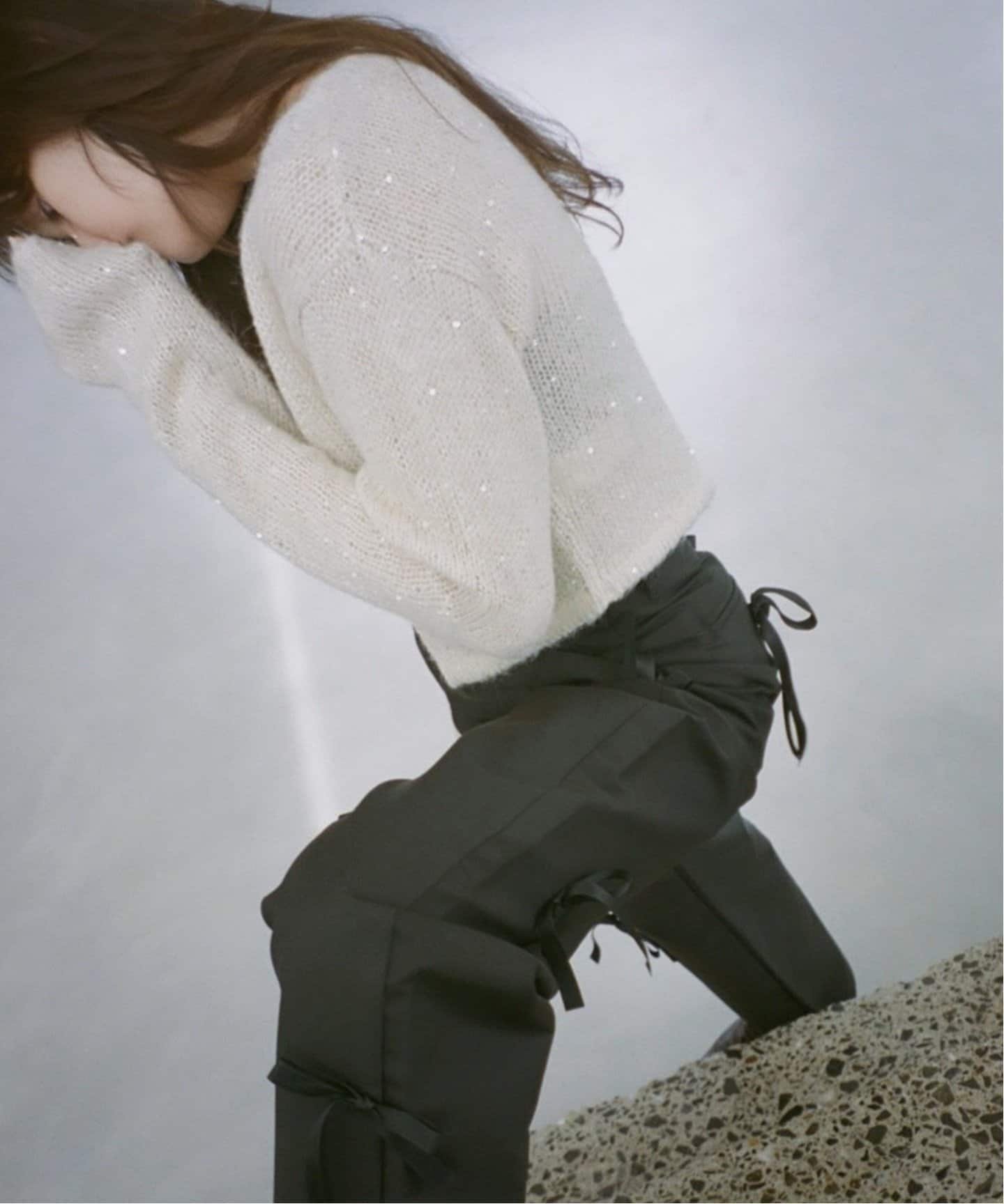 Charles Chaton shimmer カーディガン シャルル シャトン トップス