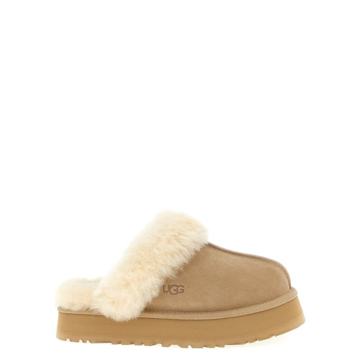 楽天市場】アグ UGG フラットシューズ Jeanie Fluff Flat ジニー