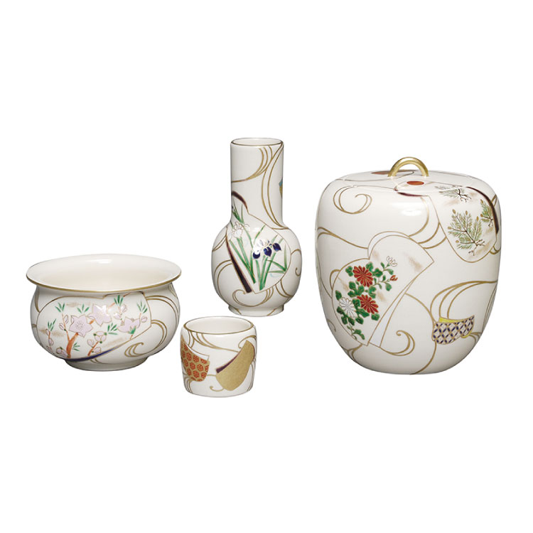 楽天市場】茶道具 皆具 かいぐ 黄交趾 宝尽くし 淡々斎好写 台子 点前