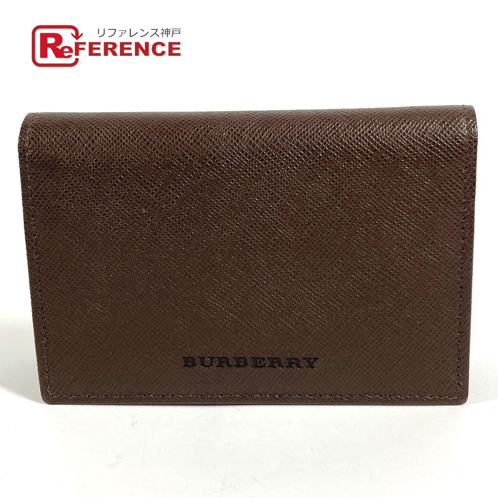 楽天市場】BURBERRY バーバリー レザー カードケース パスケース ID