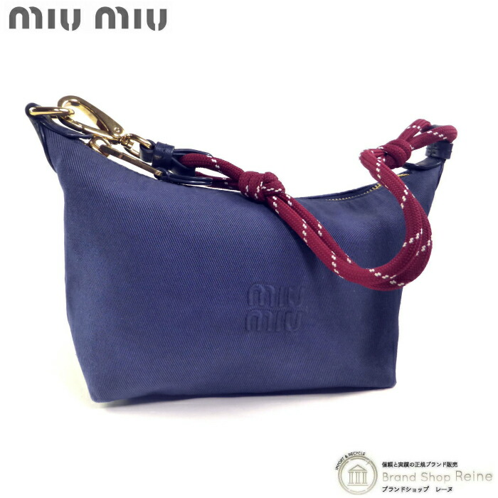 楽天市場】ミュウミュウ MIUMIU ウエストバッグ ベルトポーチ レザー