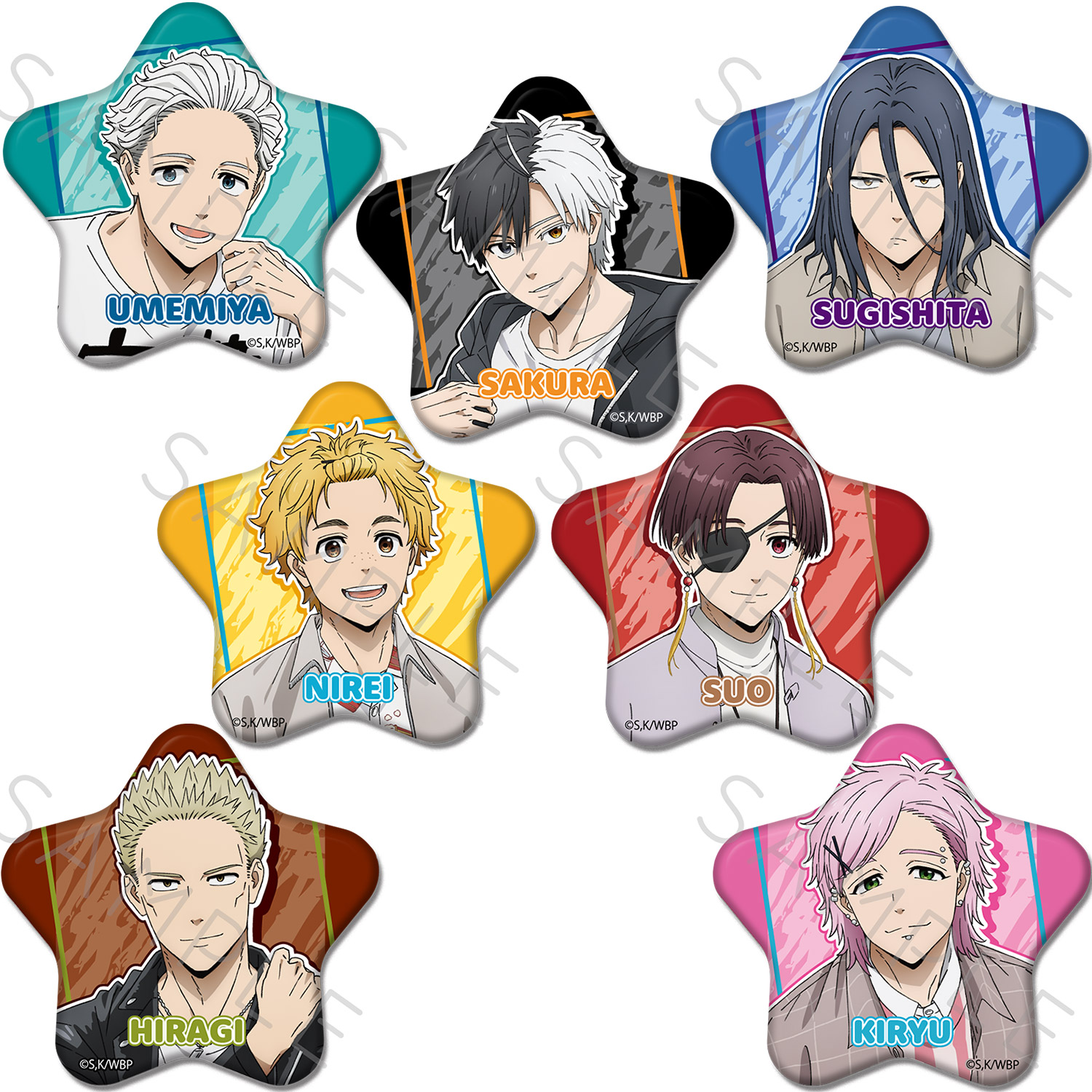 楽天市場】TVアニメ『WIND BREAKER』（ウィンドブレイカー） 星型缶