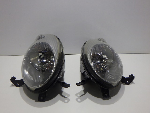 楽天市場】K12 マーチ ヘッドライト純正タイプ ブラックタイプ前期