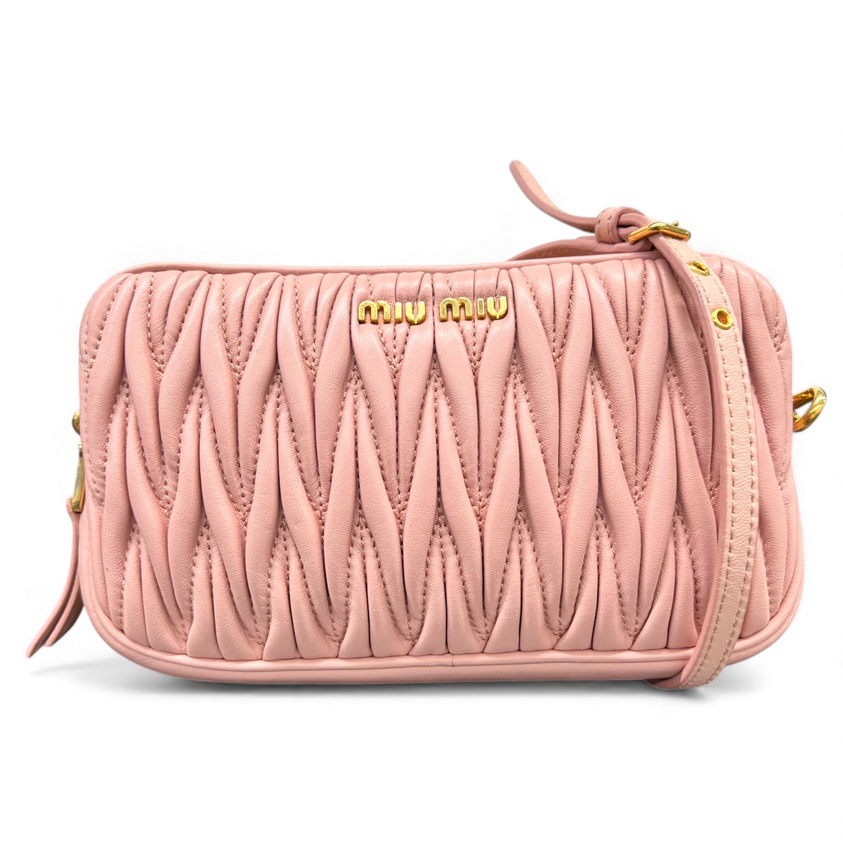 楽天市場】【美品】ミュウミュウ 【MIUMIU】 ナッパクリスタル 2WAY